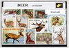 Afbeelding van het spelletje Herten – Luxe postzegel pakket (A6 formaat) : collectie van 25 verschillende postzegels van herten – kan als ansichtkaart in een A6 envelop - authentiek cadeau - kado tip - geschenk - kaart - hert - gewei - hoeven - dama - herten - europa - hoefdier