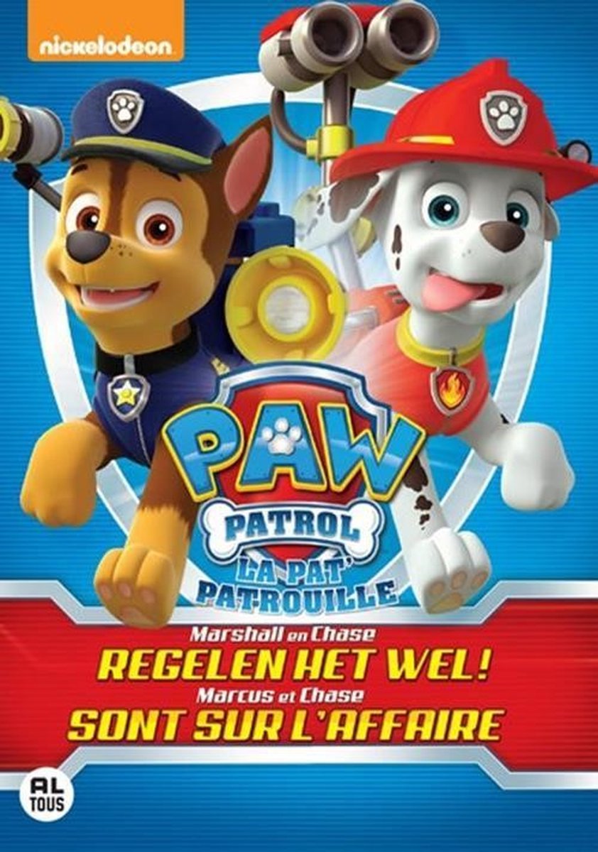 Paw Patrol - Marshall En Chase Regelen Het Wel (DVD)