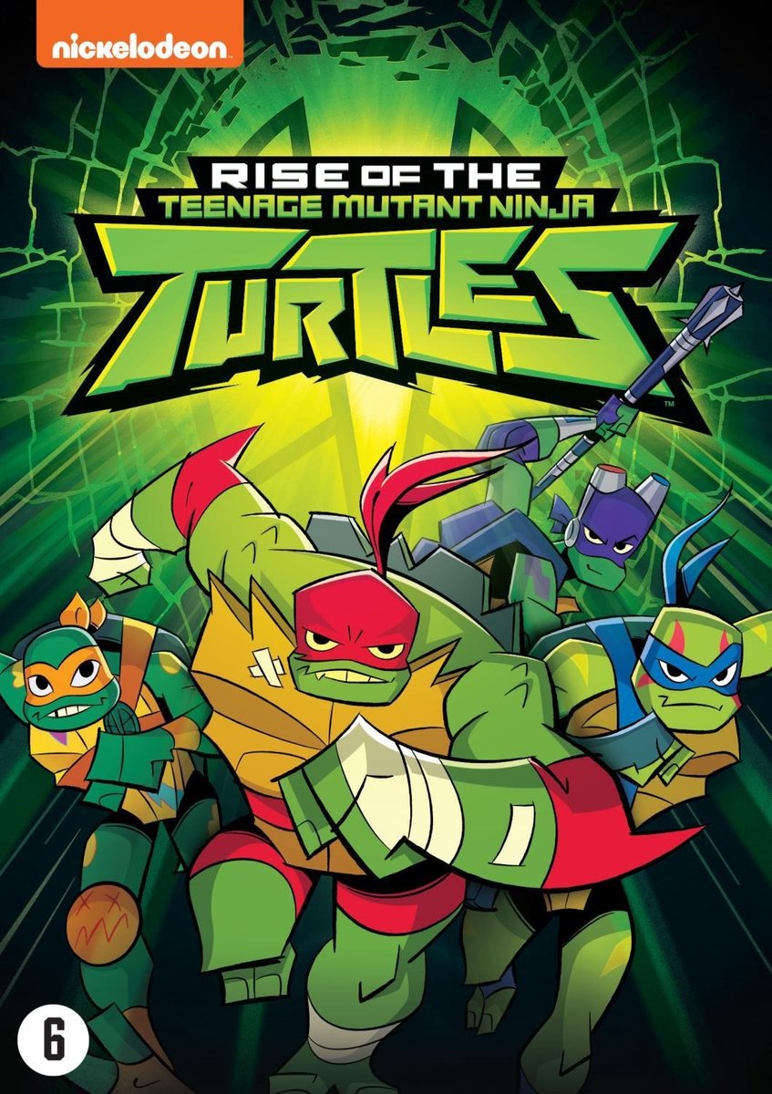 Rise Of The Teenage Mutant Ninja Turtles (DVD) (Dvd), Dvd's