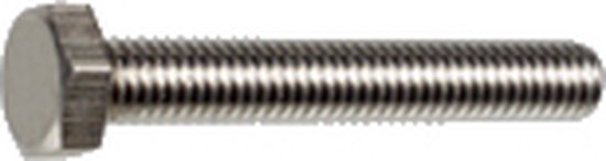 Hoenderdaal tapbout gegalvaniseerd 8.8  m16 x  80 mm din 933