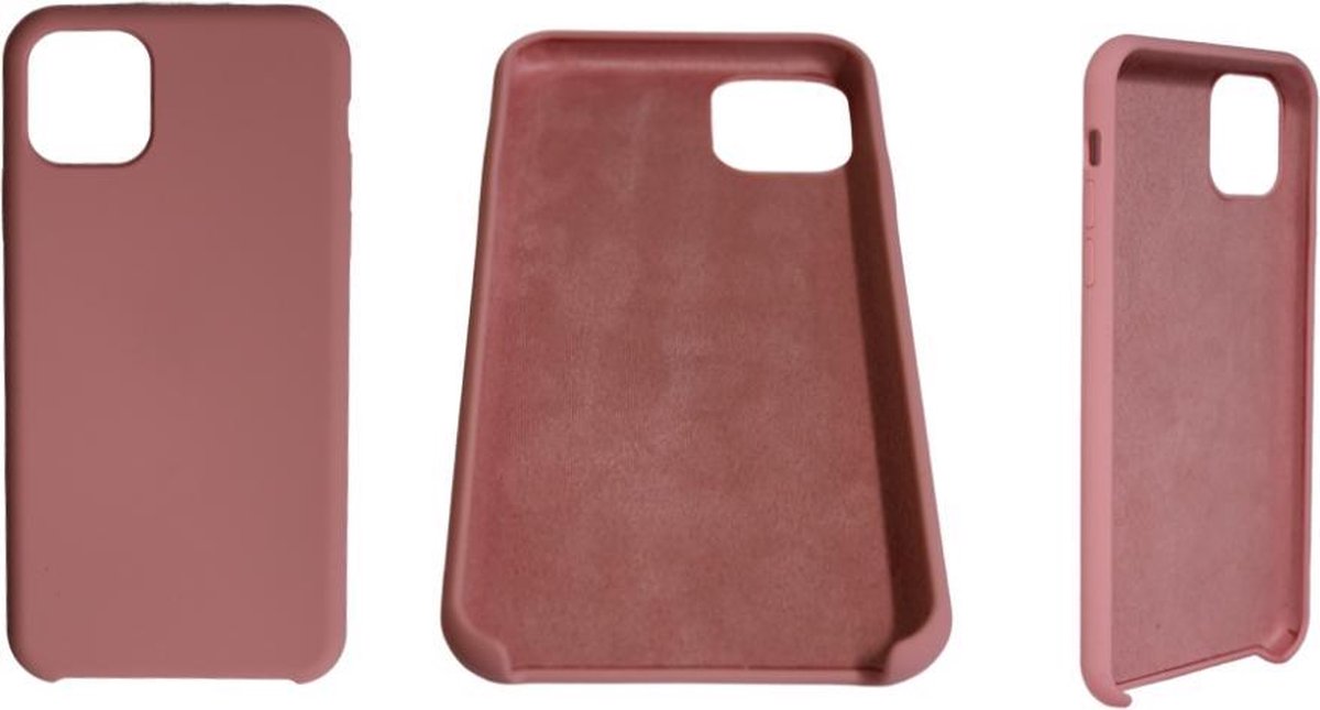 iphone 11 pro hoesje roze - iPhone 11 pro siliconen case - hoesje iPhone 11 pro apple - iPhone 11 pro hoesjes cover hoes