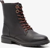 Blue Box dames veterboots - Zwart - Maat 42