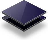 Alupanel donkerblauw 3 mm RAL 5022 - 140x90cm