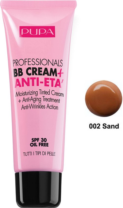 PUPA Milano Pupa Professionals BB Creme Anti-Eta SPF30 002 Sand