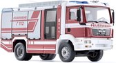 WIKING MAN TGM AT LF Feuerwehr - Rosenbauer schaalmodel 1:43