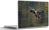 Laptop sticker - 10.1 inch - Eend - Water - Vogel
