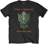 Type O Negative Heren Tshirt -2XL- Green Man Zwart