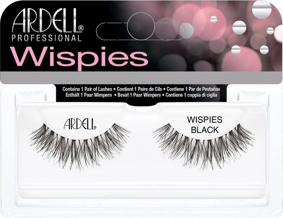 Goedkoopste Ardell - Invisiband Lashes Wispies - Black - Natuurlijke Individuele Nepwimpers - Zwart