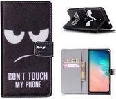 Samsung S10 Hoesje Wallet Case My Phone Print