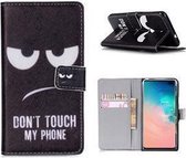 Samsung S10 Plus Hoesje Wallet Case My Phone Print