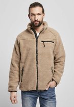 Urban Classics Jacket -2XL- Teddyfleece Beige