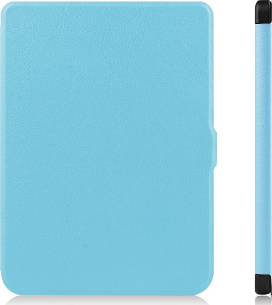 Hoesje Geschikt voor Kobo Nia Hoes Bescherm Hoesje Case Sleep Cover - Hoes Geschikt voor Kobo Nia Hoesje - Lichtblauw van Hoesje  — afbeelding 5