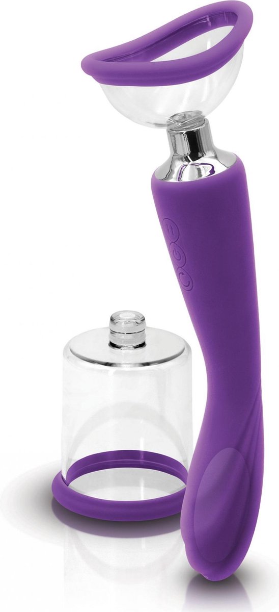 Goedkoopste Vibrator en Clitoris Pomp - Pump N Vibe - Paars