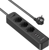 Stekkerdoos ontmoet USB - Zinaps Power Strip 3038 (WK 02128)