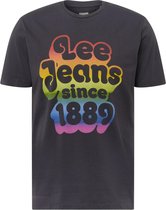 Lee shirt pride Antraciet-S