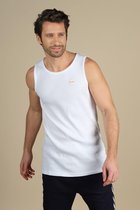 DEELUXE Effen branded tanktop JINOSON White