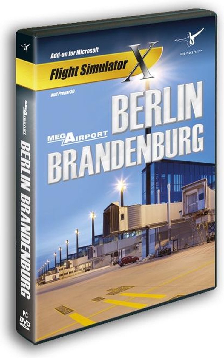 Mega Airport Berlin-Brandenburg - FS X + Prepar3D Add-On - PC