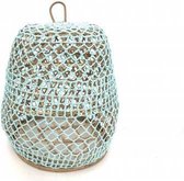 hanglampen - hout H34  - retro - trendy