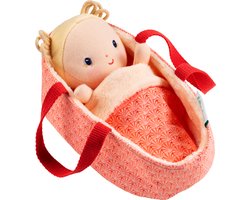 Lilliputiens - Anaïs Pop In Reiswieg - Stoffen Pop Met Diverse Accessoires - Stimuleert De Fijne Motoriek, Empathie En Het Imitiatiespel - Geschikt Vanaf 1 Jaar