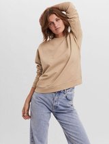 Vero Moda VMOCTAVIA SWEAT - White Pepper Beige