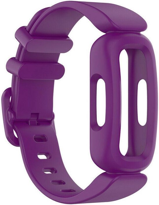 Siliconen Smartwatch bandje - Geschikt voor Fitbit Ace 3 siliconen bandje -  voor kids... | bol.com