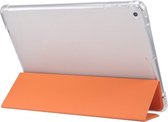 FONU Shockproof Folio Case compatible avec iPad 9 2021  -  iPad 8 2020 - iPad 7 2019 - 10.2 inch - porte-crayons - Orange