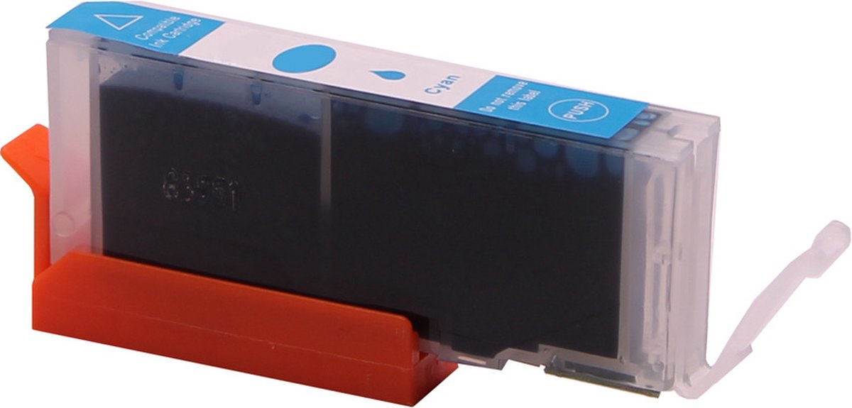 Activejet ACC-581CNX inkt (CLI-581C XL vervanging; Supreme; 11,70 ml; blauw)