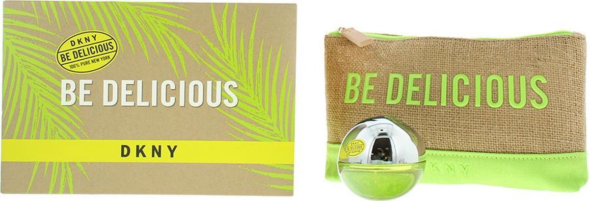 Dkny Be Delicious 2 Piece Gift Set: Eau De Parfum 30ml + Pouch