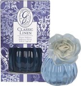GreenleafGifts Classic Linen Flower Diffuser 236ml