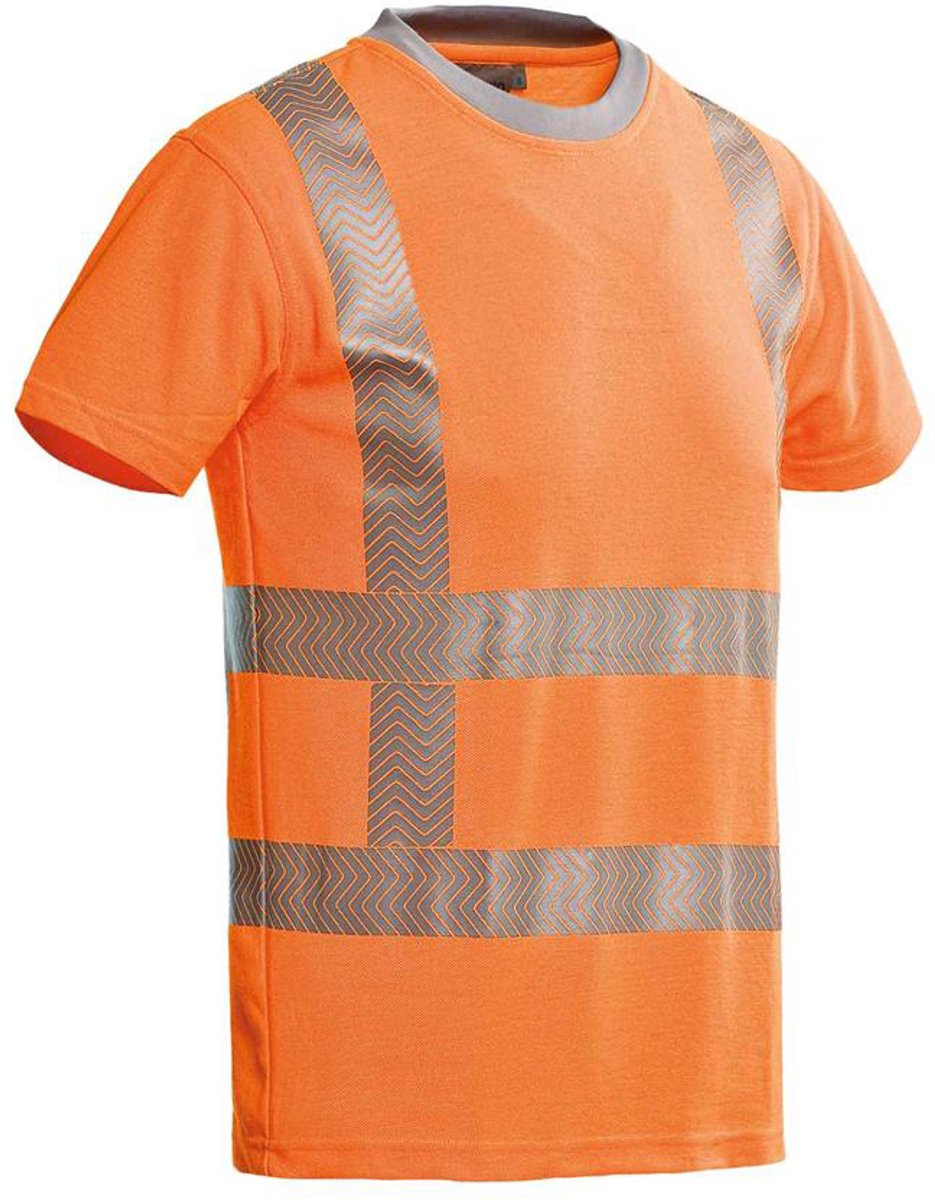 Santino t-shirt Vegas  - fluor orange - 200171 - maat 3XL