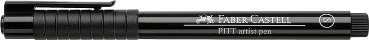 Faber-Castell fineliner - Pitt Artist Pen - S - zwart - FC-167199