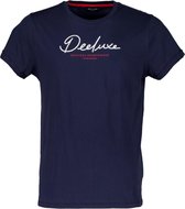 DEELUXE Effen T-shirt met korte mouwen  NEAR Navy