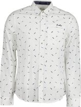DEELUXE Overhemd met geometrische print FERN White