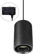 Spectrum - LED Railspot Zwart met GU10 fitting - Universeel 3-Fase - excl. LED GU10