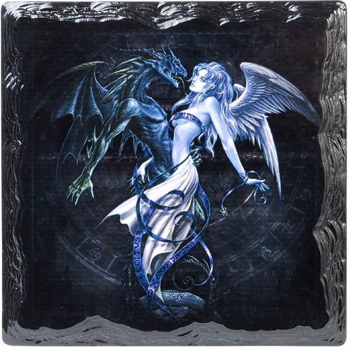 Alchemy - Chemical Wedding Onderzetter - Zwart