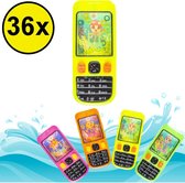 Decopatent® Uitdeelcadeaus 36 STUKS Waterspel GSM / Telefoons - Speelgoed Traktatie Uitdeelcadeautjes voor kinderen