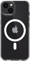 Spigen Ultra Hybrid iPhone 13 Mini Hoesje Geschikt voor MagSafe Transparant/Wit