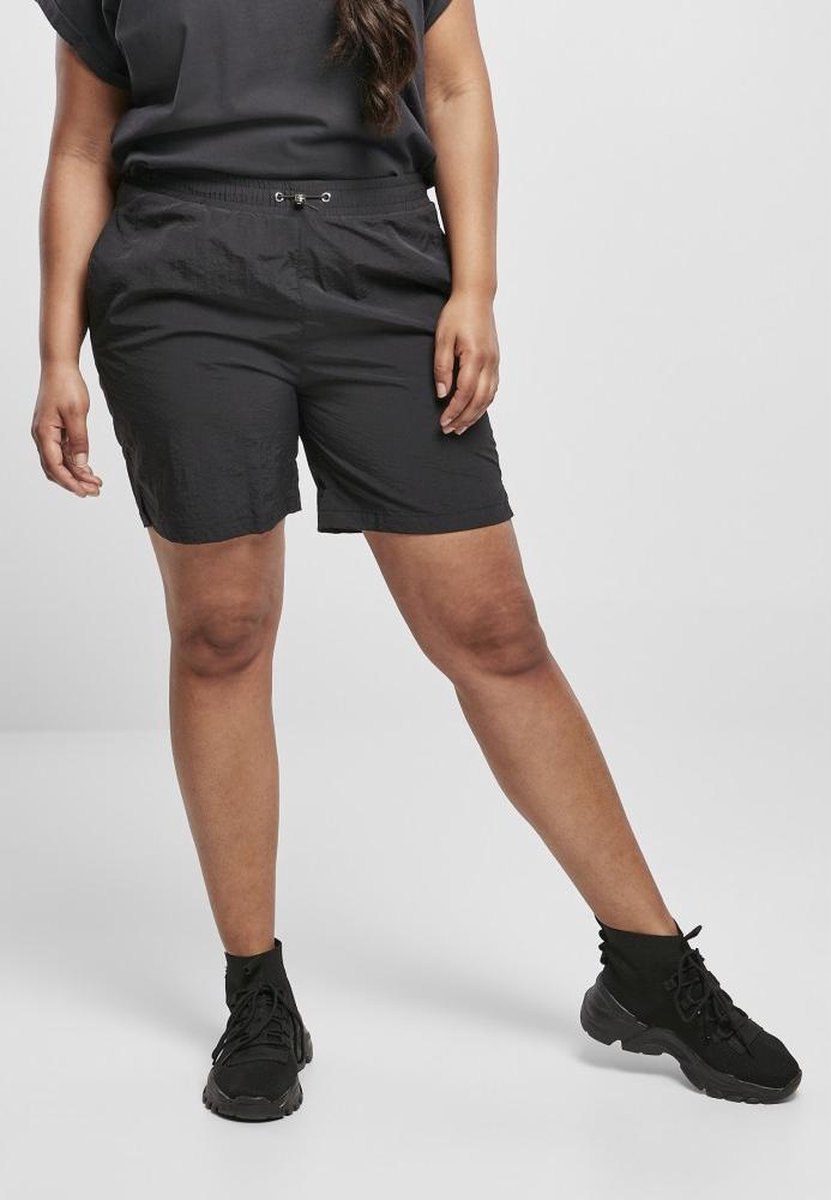 Urban Classics Crinkle Nylon Korte broek XS Zwart
