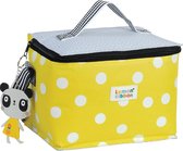 Lemon Ribbon Lunchtas Panda Junior 5 Liter 22 X 16 Cm Geel/wit