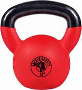 Gorilla Sports Kettlebell - Gietijzer - Rubber Coating - 10 kg