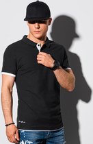 Poloshirt heren - Zwart - S1382