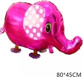 Airwalker olifant roze, wandelende olifant kindercrea