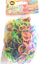 loombands Transparant junior rubber 300-delig