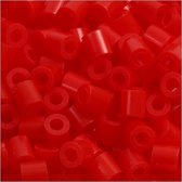 strijkkralen 5 mm 1100 stuks rood