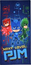 strandlaken PJ Masks junior 70 x 140 cm katoen donkerblauw