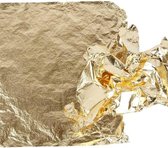 Imitatie bladmetaal, goud, 16x16 cm, 25 vel/ 1 doos, 0,625 m2