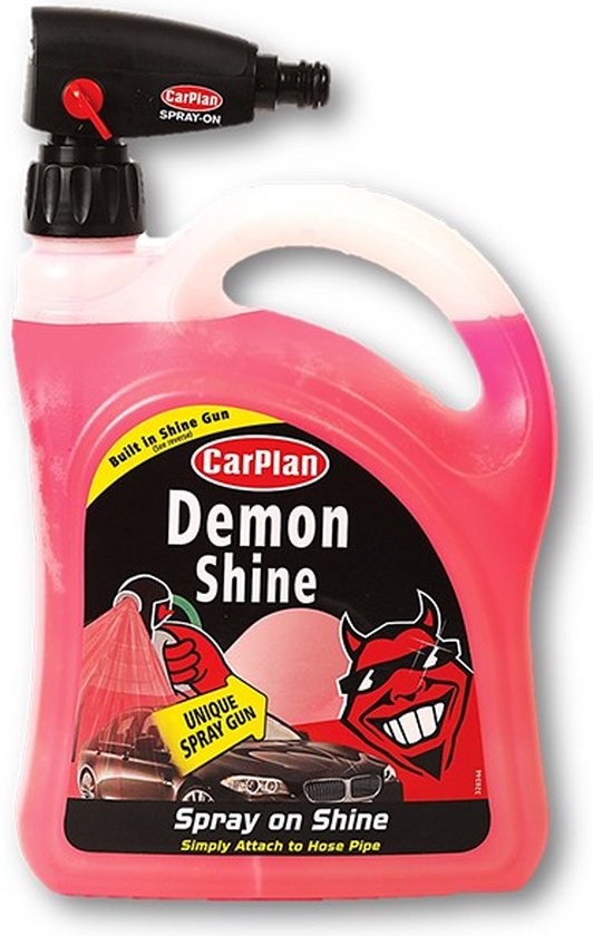 Demon Shine + Pistolet | avec raccord pour tuyau d'arrosage