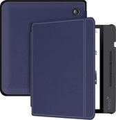 iMoshion Ereader Cover / Hoesje Geschikt voor Tolino Vision 5 - iMoshion Slim Hard Case Bookcase - Donkerblauw