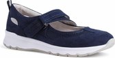 Jana Dames Instappers 8-8-24663-26 805 blauw H-breedte Maat: 36 EU