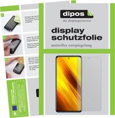 dipos I 4x Beschermfolie mat compatibel met Poco X3 NFC Folie screen-protector (2x Voorkant + 2x Achterkant)